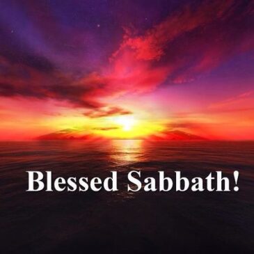 Sabbath Rest and Renewal